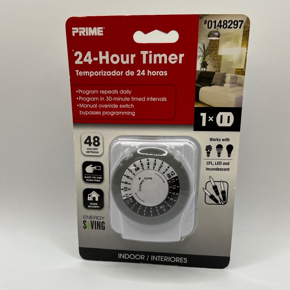 TWO    24 HOUR TIMERS